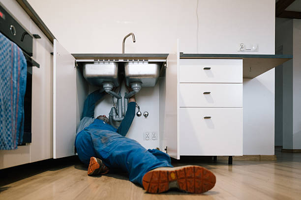 Professional Leak Detection technician working in Oceanport, NJ